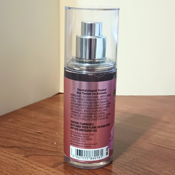 NWT~ Marshmallow Pumpkin Latte & Sweet Pea Body Mist purse size ~ 2.5 Fl Oz. - Picture 8 of 9